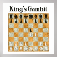King's Gambit Poster